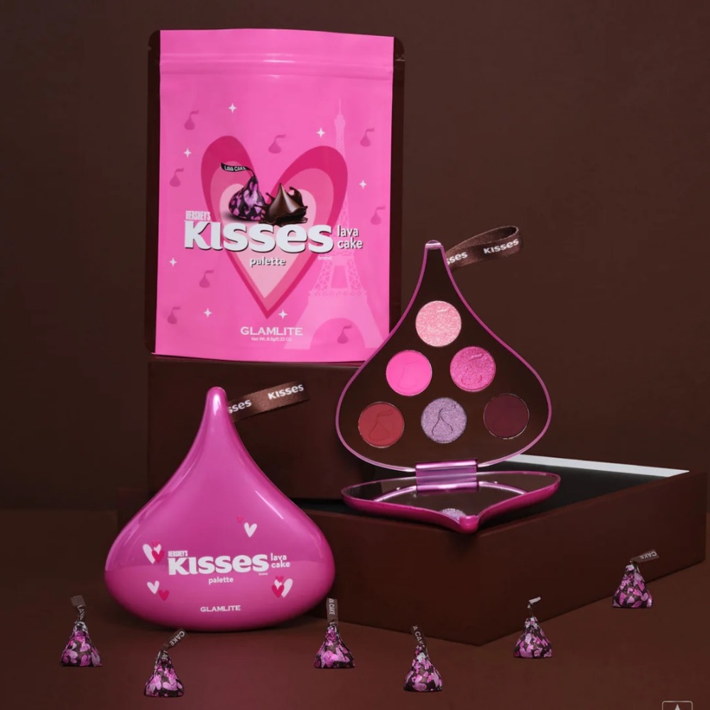 Limited Edition Hersheys Kisses Pink Eyeshadow Palette Brand New